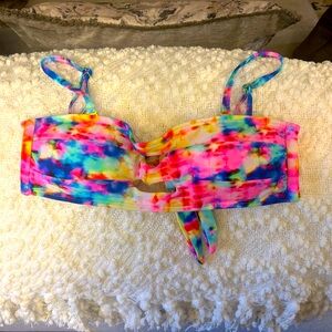 Blushing brunette size small bikini